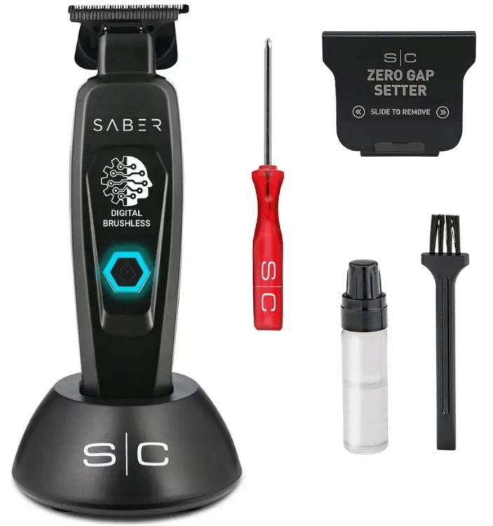 Trymer barberski StyleCraft Saber Black