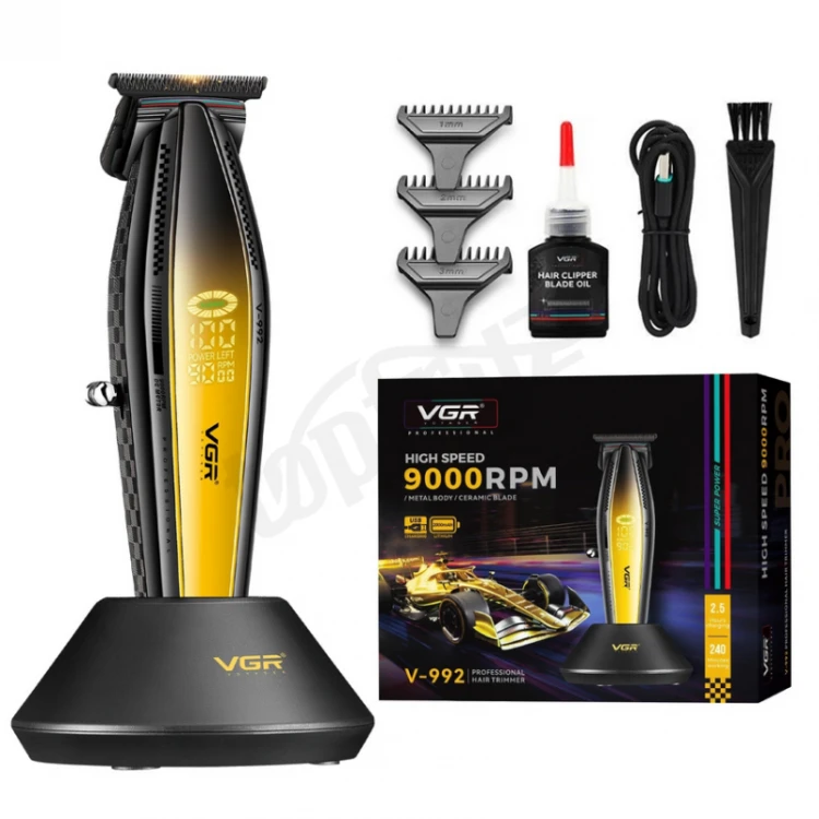 Trymer do brody VGR V-992 Ultra Power złoty