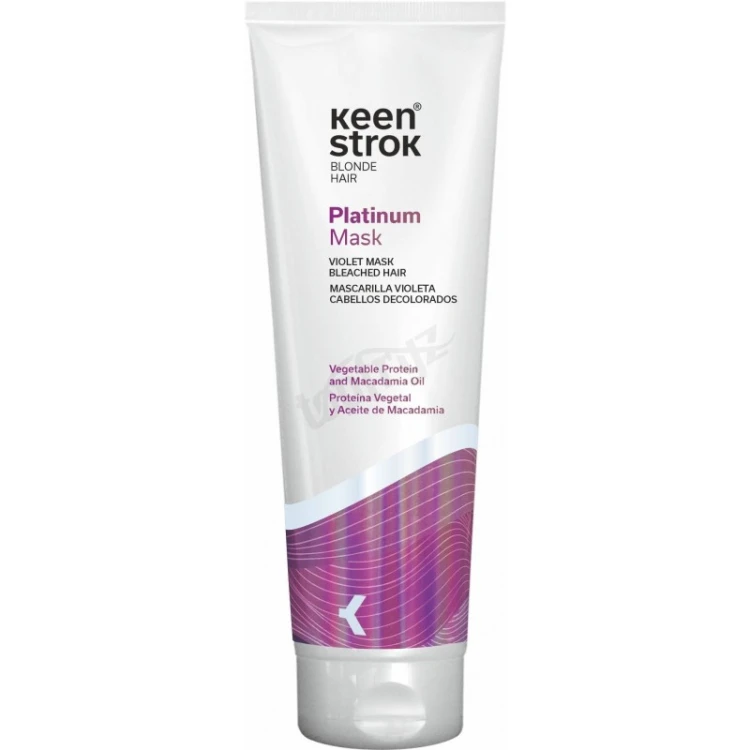 Keen Strok Platinum maska z fioletowym pigmentem 250 ml